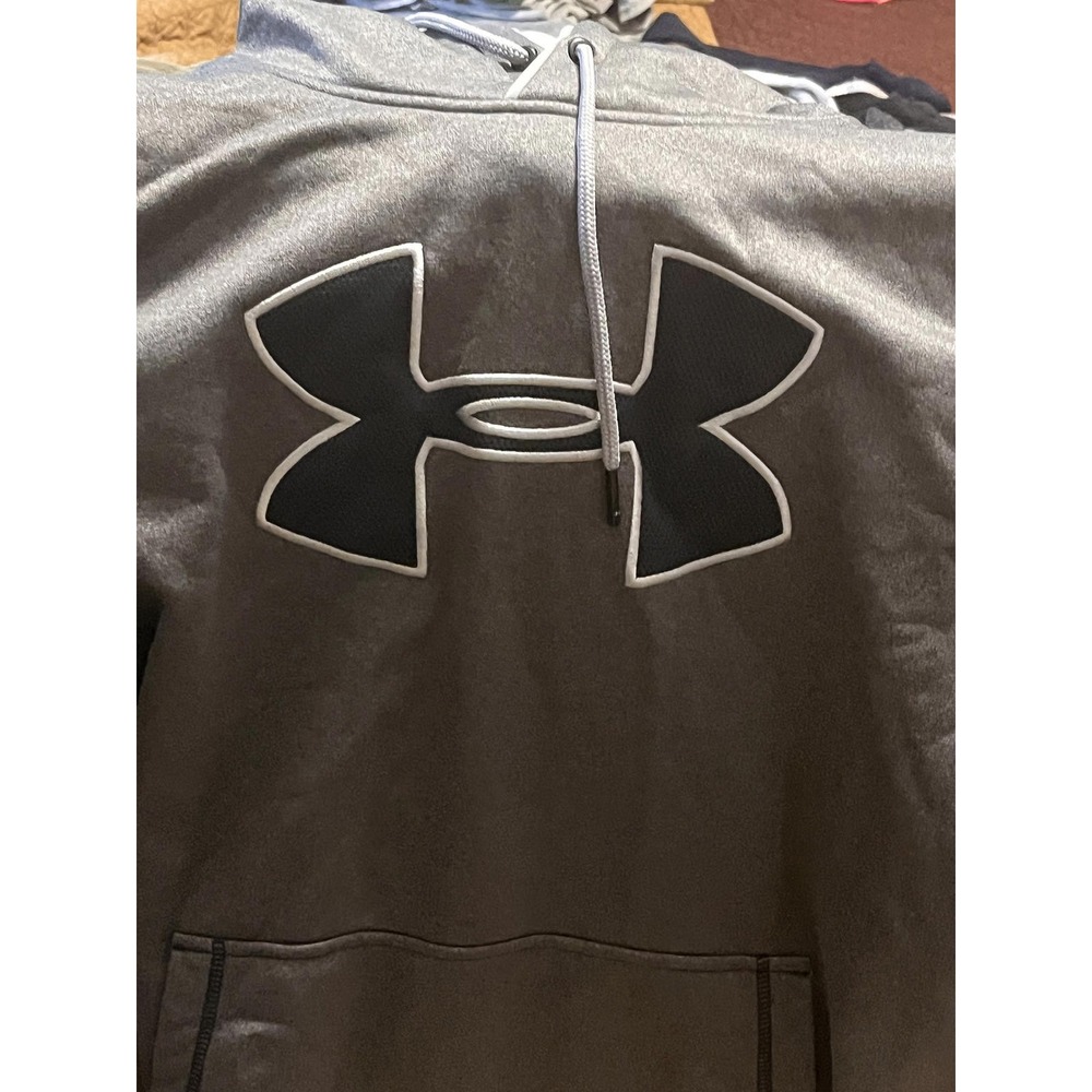 Under Armour Men's Grey Hoodie Sweatshirt